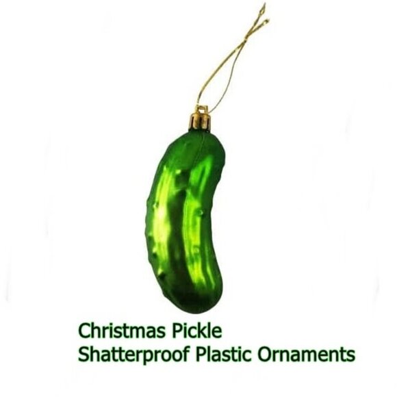 Green Pickle Ornament - Picture 1 of 1